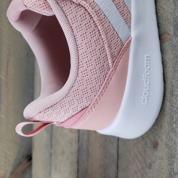 adidas QT Racer 2.0 Women's Everyday Cushioned Shoes Sneakers Vapour Pink/White - Picture 9 of 9